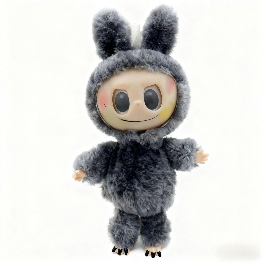 DIY Handgemachte Labubu Puppen Serie: 123 Blasenfigur Plüsch Blind Box Spielzeug