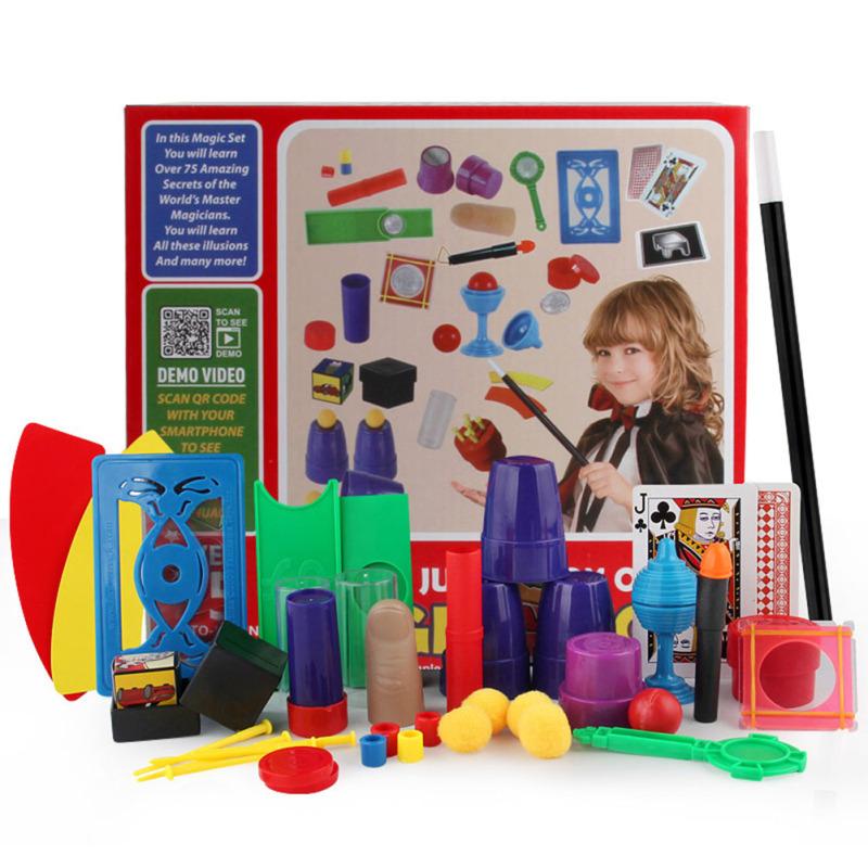 Magic Props Set Close Range Stage Children Magic Toys for Kids Girls Boys