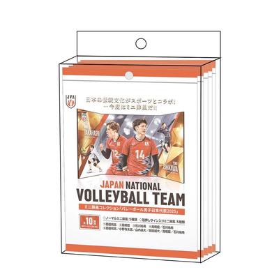 Volleyball Team Mini Folding Screen Box of 5 "Japan Men's 2025" Collection,