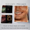 3Pcs Cristiano Ronaldo'S Journey Bedding Sets For All Sizes New 3D Printed Bed Cover Comforter Duvet Cover Pillowcase Bedroom Decoration