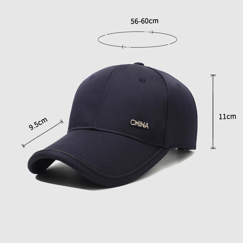 Wiosna Jesień Czapka Outdoorowa W Średnim Wieku Czapka Przeciwsłoneczna Męski Kapelusz Przeciwsłoneczny Czapka Baseballowa