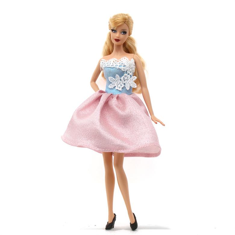 

Набір одягу для ляльки Барбі ручної роботи 30 см Елегантна вечірня сукня Плаття для вечірки Модний наряд Аксесуари для ляльки Костюм принцеси для дітей Подарунок