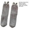 Plush Socks with Rabbit Ears Women Winter Warm Fluffy Socks Thick Soft Cute Floor Socks for Home Bedroom Living Room Sleep