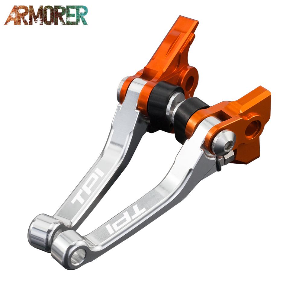 Dirt Bike Pit Bike Pivot Handle Lever Brake Clutch Levers Motorcycle Accessories For KTM 250 300 EXC TPI XC TPI XCW XC-W