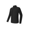 Fila Solid Color Stand Collar Golf Jacket Men Jackets Deep-Black A11M345502FBK