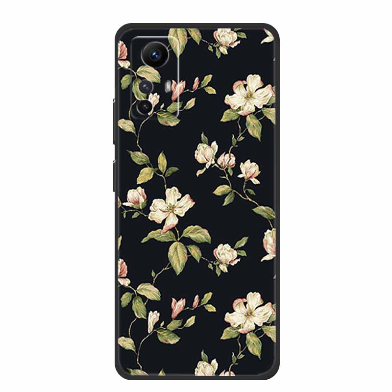 For Xiaomi Redmi Note 12S Case Cool Animals Soft Silicone TPU Phone Case for Redmi Note12S Luminous Butterfly Shockproof Fundas