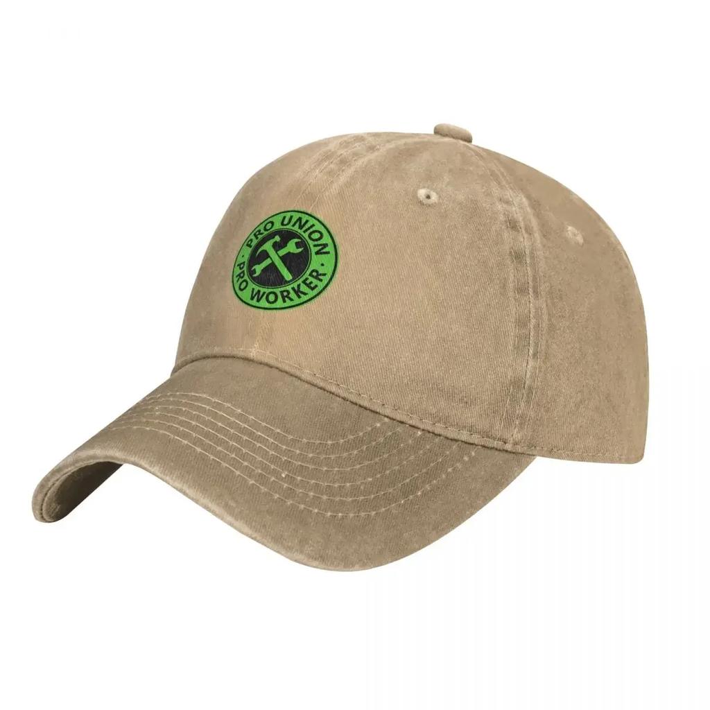 Pro Union, Pro Worker Cowboy Hat Hiking Hat Fishing Hat Tea Hats Woman Men's
