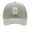 Gorra de esponja de impresión OPA tendencia de moda casual ligera transpirable cómoda tamaño ajustable unisex gorra de béisbol sándwich
