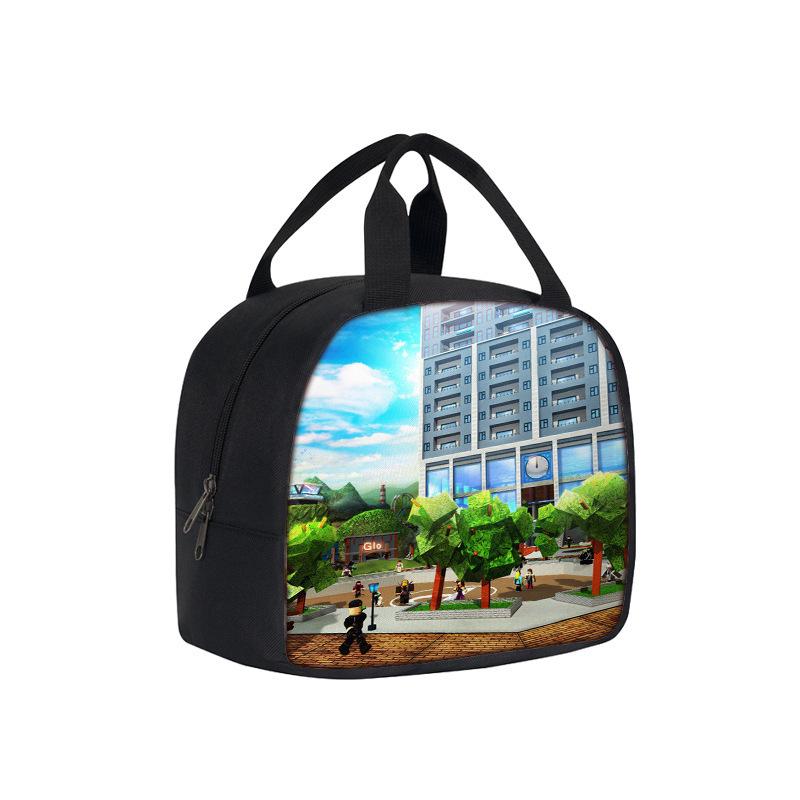 Single-Sided Printed Lunch Bag Game Children'S Picnic Bag Ice Pack Rob Loss Lunch Bag