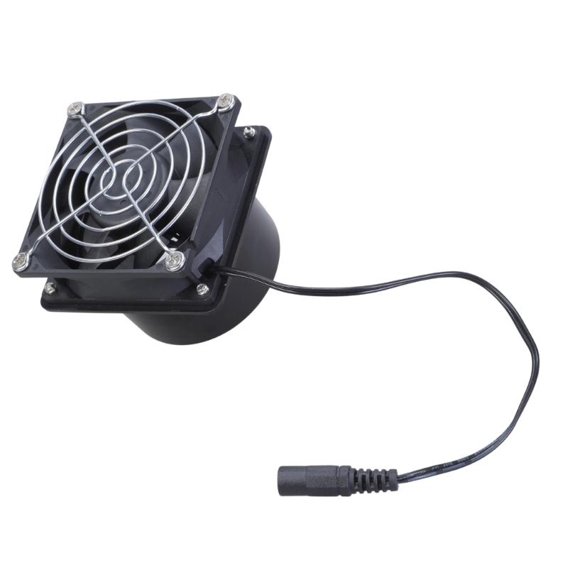 12V Bathroom Extractor Fan Quiet Duct Extractor Air Boosters Fan Ventilation Exhaust Air Blower Ventilator Fan Home