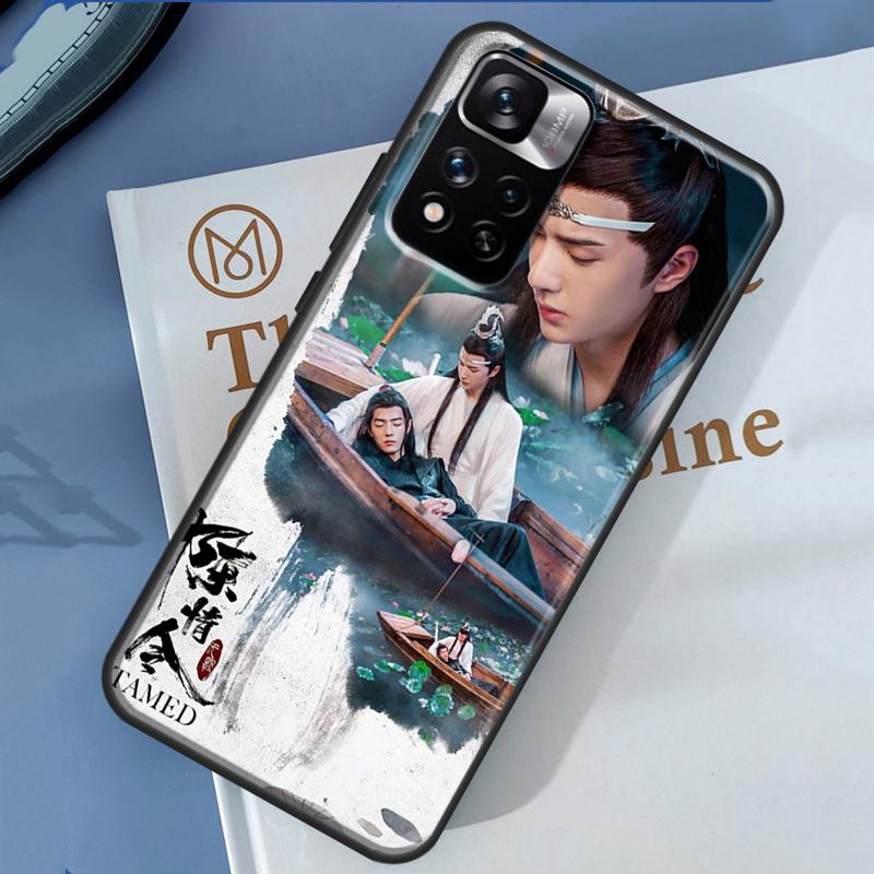 The Untamed Wang Yibo XiaoZhan Case For Xiaomi Redmi Note 12 11 10 9 8 Pro Cover For Redmi Note 10S 11S 10A 10C 9A 9C 12C 9T