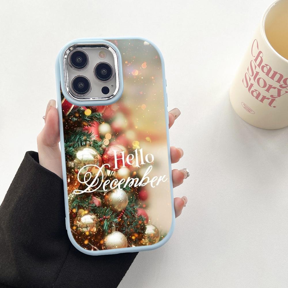 N118 Новогодний Веселый Рождественский дизайн Мягкие чехлы для телефонов Samsung S24 S23 — фото 15