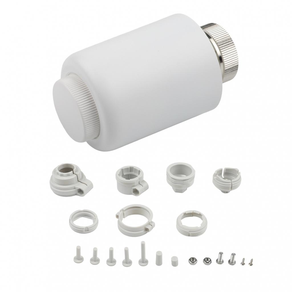 For ZigBee 3.0 Programmable TRV for Radiators with to 30C Temp Range