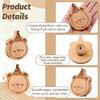 User Friendly Wooden Animal Hooks Damage Release Installation Works On Any Smooth Surfaces Decorative Wall Hooks