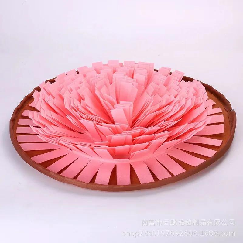 Felt Olfactory Pad Feeding Anti-choking Pad Pet Toy Dog Slow Food Mat Training Olfactory Mat Pet Products