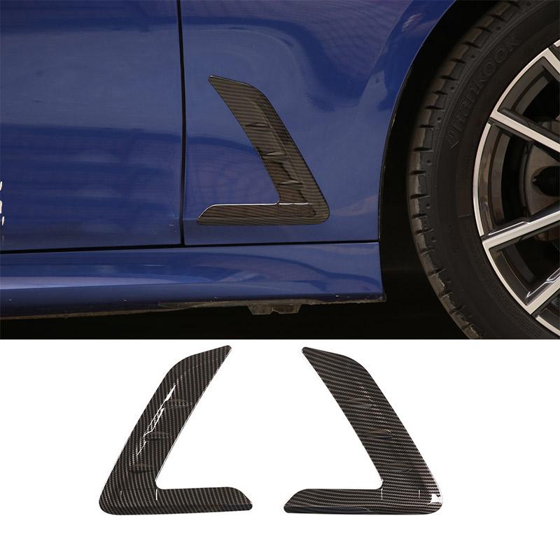 ABS Carbon Fiber Interior Kit Dashboard Console Gear Shift Panel Decoration Cover Trim Stickers For BMW 3 Series G20 -