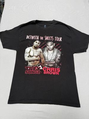 Chris Brown Tour T-Shirt Herren Kinder Damen Trey Songz Between the Sheets Tour