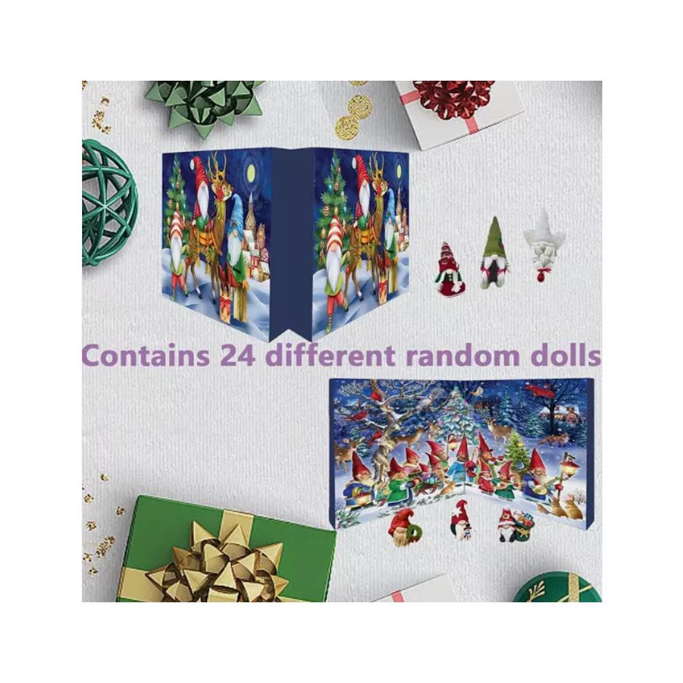 2024 Christmas ResinGnome Advent Calendar Resin Gnome Decor Xmas Gonk