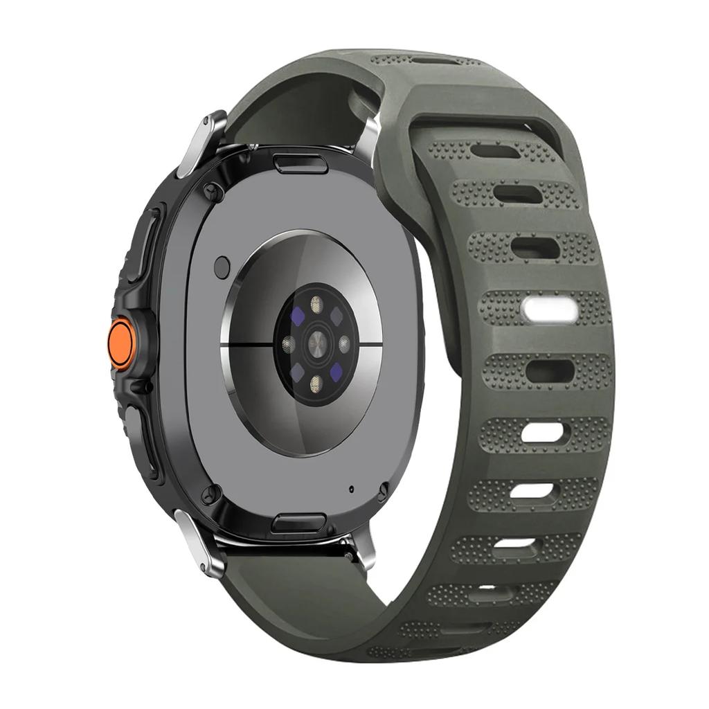 No Gaps Silicone Strap for Samsung Watch 8 40/44MM 8 Classic 46MM Band Correas for Galaxy Watch Ultra(2025) Bracelet Accessories