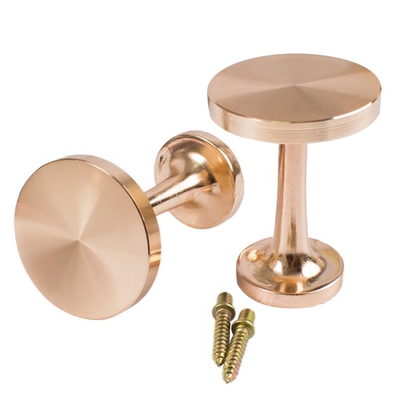 Pack of 2 Modern Curtain Holdbacks Elegant Curtain Hooks Drapery Tiebacks for Home Decorations Curtain Holder with Screw X3UC