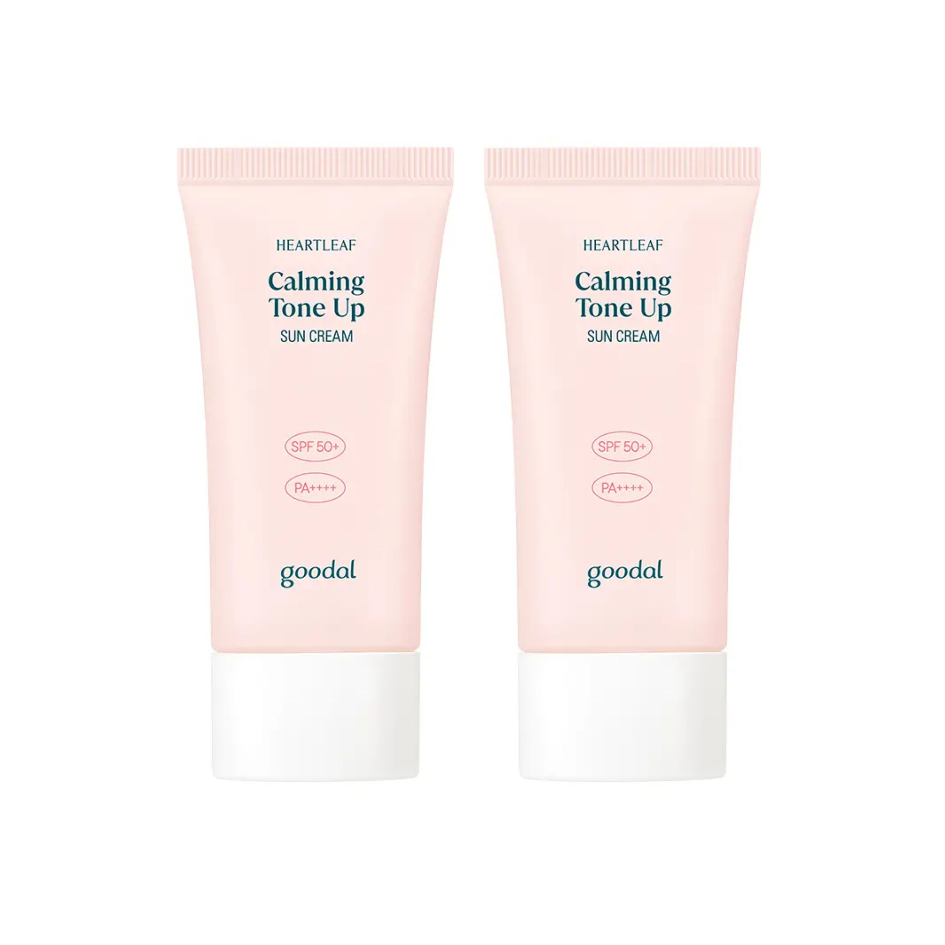 Goodal Heartleaf Calming Tone Up Sun Cream 50ml x 2