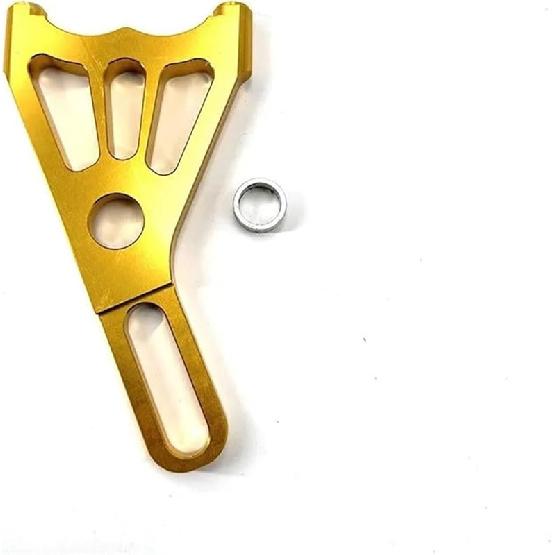 

Motorcycle Rear Brake Caliper Bracket Adapter Support For 220mm Brake Disc/82mm Radial Brake Caliper Rpm Electric Scooter(Silver) золотой