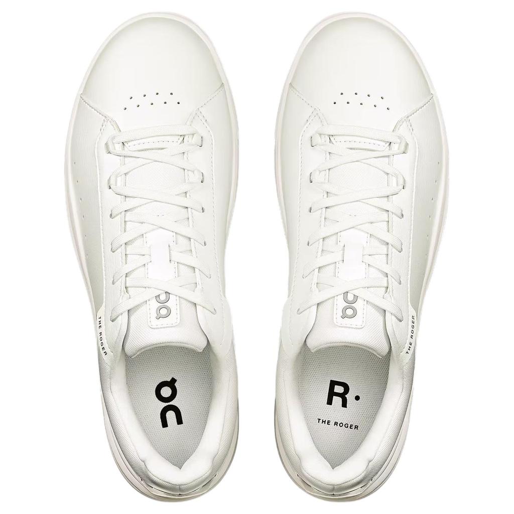 On The Roger Advantage Comfortable Soft Shock Absorbing Breathable Low Top Tennis Shoes Men Sneakers White 3MF30641200