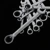 1Pcs 8-17mm Ratcheting Socket Spanner Metric Nut Hand Tool Durable Ratchet Wrench