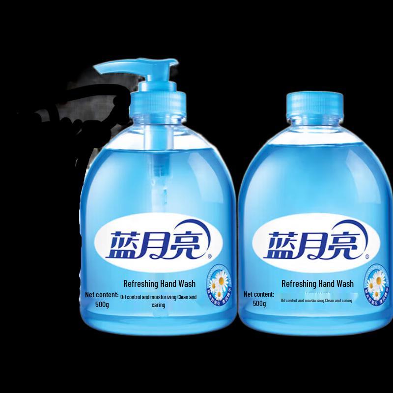 

Blue Moon Kitchen Hand Soap with Wild Chrysanthemum Extract, Bottle & Refill Set