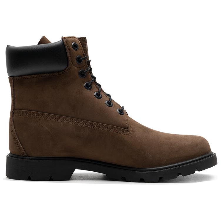Timberland Classic 6-Inch Comfortable Versatile Short Martin Boots Unisex Boots Dark-Brown A64YN968