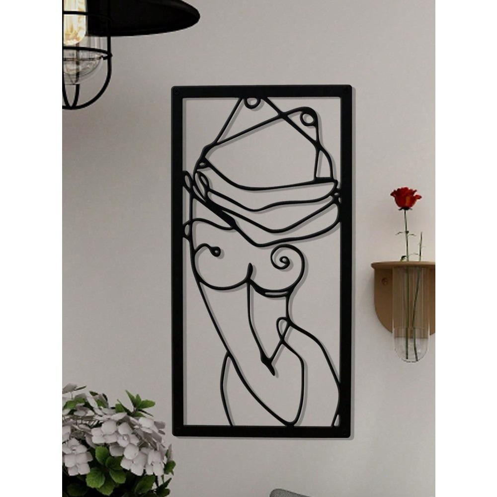 Creative Metal Wall Art Modern Minimalist Home Decor for Bedroom Living Room