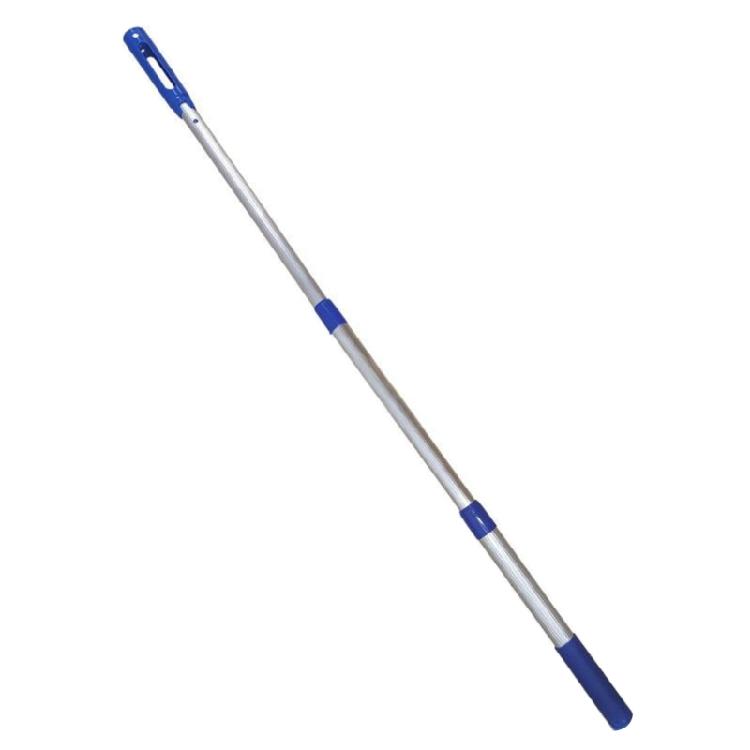 

Retractable Swimming Pool Poles 3 Sections Telescopic Rod Light Weight Extension Poles for Skimming Net Brushes 1