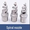 304 Stainless Steel Anti-Clogging Spiral Spray Nozzle