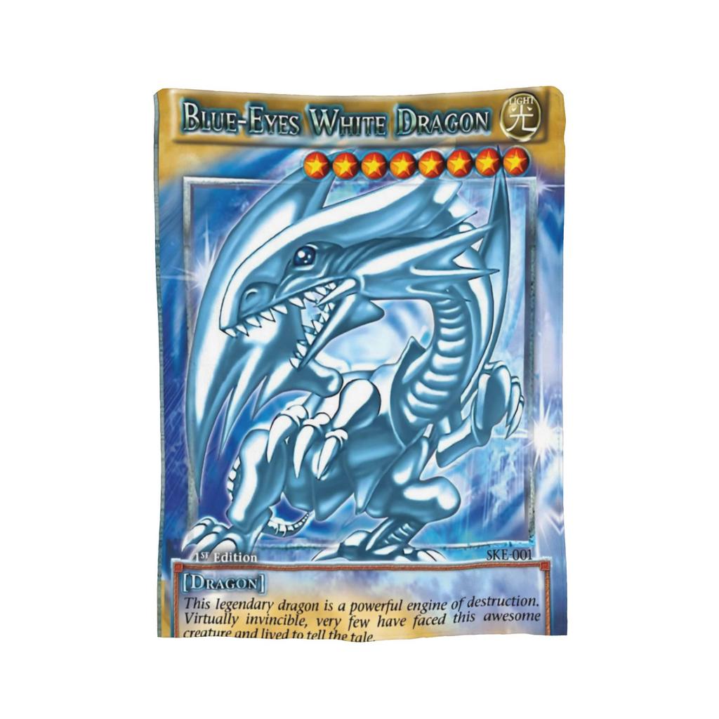 Yu-Gi-Oh!  Velvet Throw Blanket Japanese Anime Manga Aesthetic  Blanket for Bed Travel Soft Quilt,