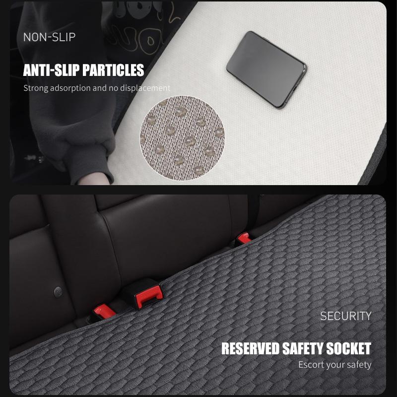 Karcle pokrycie siedzenia samochodu komplet imitacja lnu uniwersalny ochraniacz siedzenia poduszka tylnego siedzenia przednie tylne pokrowce na samochód w salonie