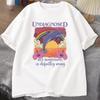Undiagnosed Dolphin Tshirt But Something Is Wrong Funny Dolphin Rainbow Printed TShirt Unisex Women Cotton Short Sleeve Clothing