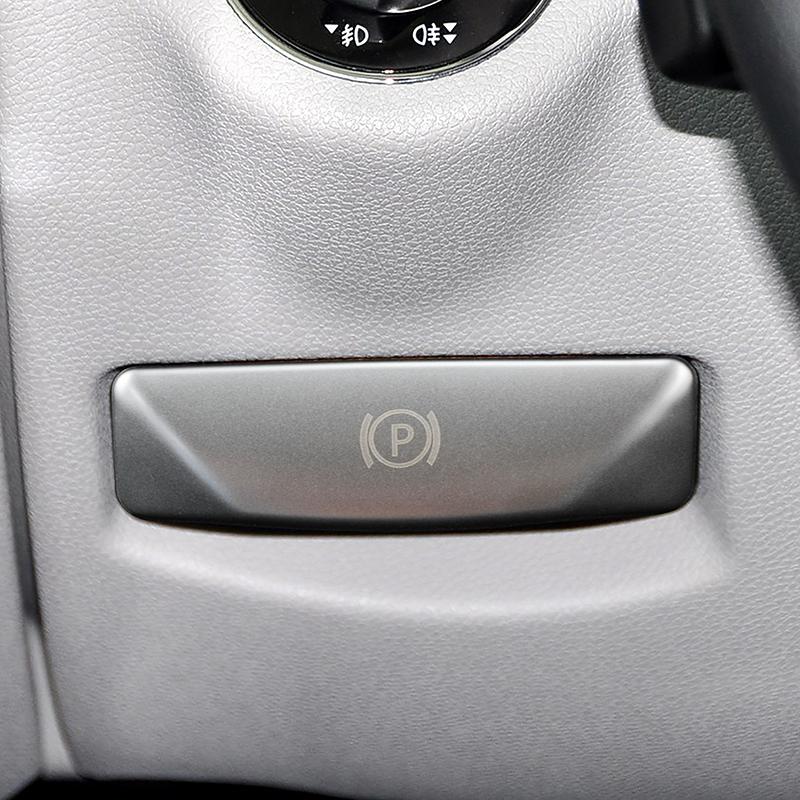 Car Dashbord Foot Brake Release Switch Cover Electronic Handbrake Frame Trim For Mercedes Benz C E Class W204 W212 GLK X204