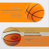 Children's Indoor Silent Basketball - Size 7, 35 cm Cloth-Covered No-Shed Leather Training Ball