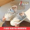 Versatile shoes thick baseplate shoes women's new spring and autumn students retro little white shoes
