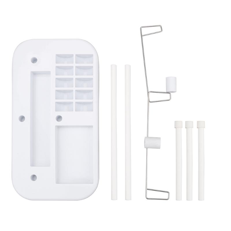 

1 комплект, шпулька с игольной нитью для швейной машины, 3 катушки с нитью для вышивания, держатель, подставка, швейные инструменты 1set