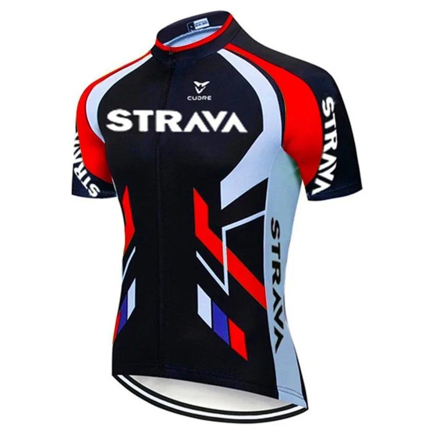 Summer Outdoor Cycling Suit Short Sleeve Set Suction Drain Shuangbike Suit Short Comfortable Cycling Suit Set