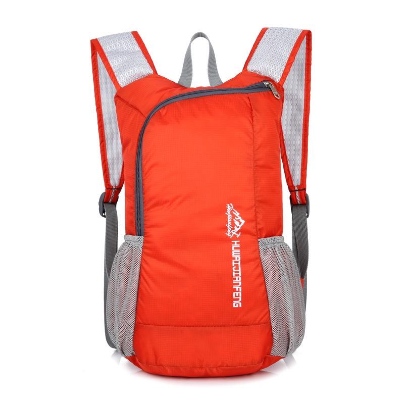 Outdoor Reise Ultraleicht Hauttasche Faltbar Weich Wasserdicht Tragbarer Rucksack Mit Mehreren Staufächern