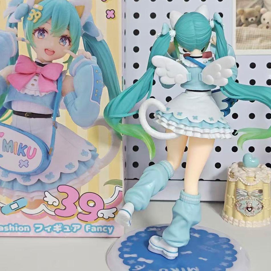 Genuine Original In Stock Fancy Ver Hatsune Miku Fashion Figure Anime Figure Model Collector Figurine Toys For Children