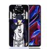 Blue Lock Isagi Yoichi Phone Case For Xiaomi Poco X7 X6 X5 Pro F7 Ultra Redmi 15C 15 13 13C 12 12C 10 10A 10C 9 9A 9C 9T Cover P