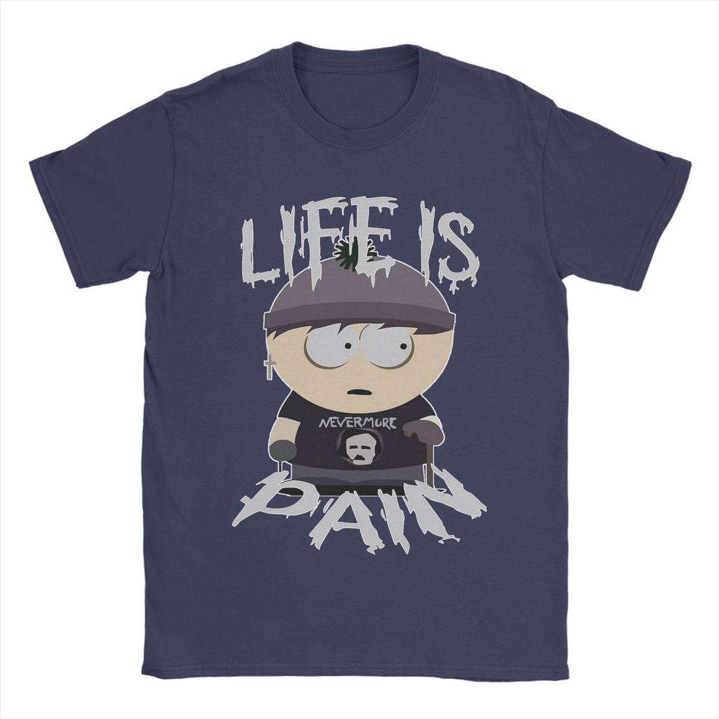 Life Is Pain SouthParks T Shirt Mens 100 Cotton Novelty TShirt Round Neck Tee Shirt Short Sleeve Clothes Party
