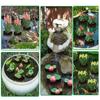 Breathable Aquatic Plant Baskets PVC Mesh Lotus Planter Reusable Pond Planting Bags  Patio Backyard