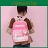Letter Backpack Childrens With Adjustable Shoulder Strap Design Zipper
