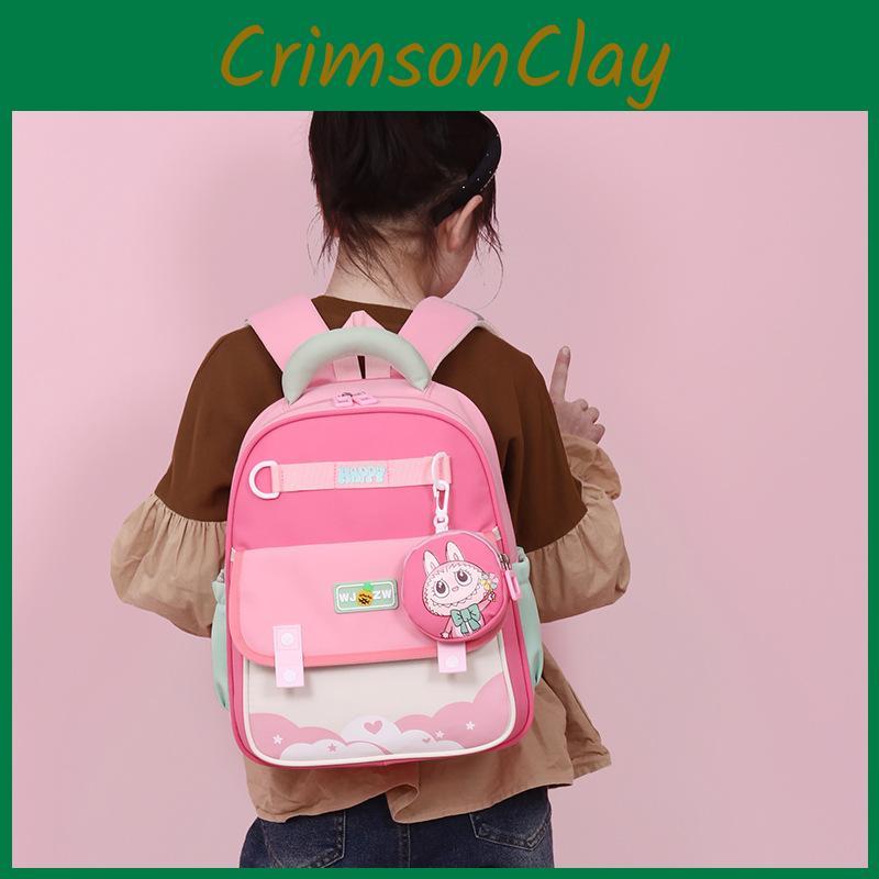 Letter Backpack Childrens With Adjustable Shoulder Strap Design Zipper