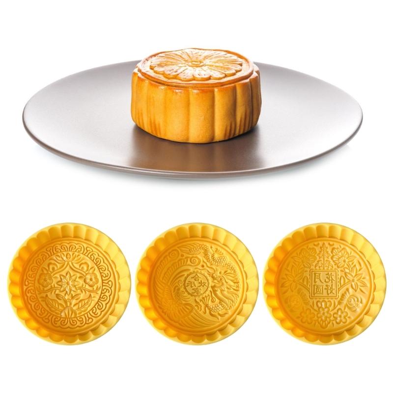 Hand Pressed Mooncakes Mould Large Traditional Festival Treats Mold Dessert Mold Kitchen Tool for Baking Enthusiasts