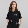 Chuyu Bowknot Sorona Short Sleeve T-Shirt
